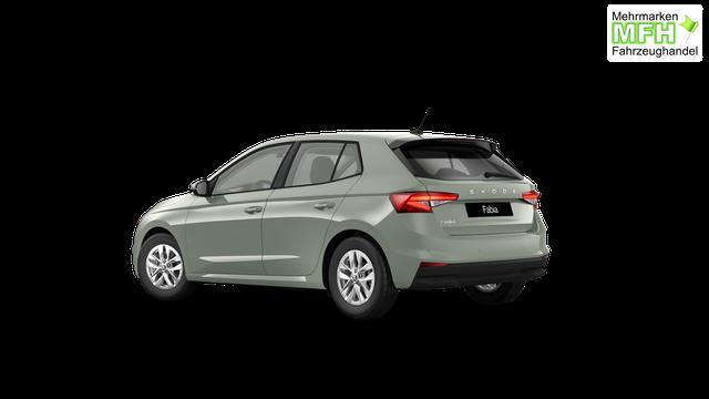 Skoda Fabia Extra Plus 1.0 TSI 116PS, 5 Jahre Garantie, TIMIANO-GR&Uuml;N Sonderlackierung, CLIMATRONIC, BEHEIZTE FRONTSCHEIBE, SITZHEIZUNG, M-Lederlenkrad BEHEIZT, 15" ALU, Parksensoren hinten, R&uuml;ckfahrkamera, Infotainment 8", Virtual Cockpit, Tempomat, NSW, Wireless SmartLink 