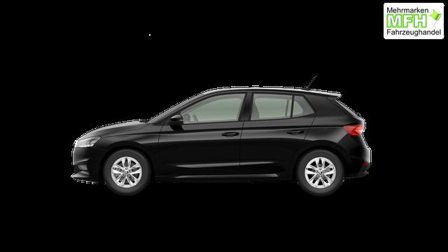Skoda Fabia Extra Plus 1.0 TSI 116PS DSG (AUTOMATIK), 5J Garantie, BLACK-MAGIC METALLIC, CLIMATRONIC, BEHEIZTE FRONTSCHEIBE, SITZHEIZUNG, M-Lederlenkrad BEHEIZT, 15" ALU, Parksensoren hinten, R&uuml;ckfahrkamera, Infotainment 8", Virtual Cockpit, Tempomat, NSW, Wireless SmartLink 