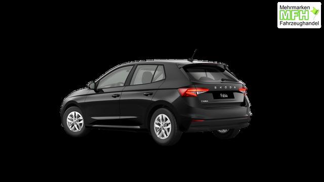 Skoda Fabia Extra Plus 1.0 TSI 116PS DSG (AUTOMATIK), 5J Garantie, BLACK-MAGIC METALLIC, CLIMATRONIC, BEHEIZTE FRONTSCHEIBE, SITZHEIZUNG, M-Lederlenkrad BEHEIZT, 15" ALU, Parksensoren hinten, R&uuml;ckfahrkamera, Infotainment 8", Virtual Cockpit, Tempomat, NSW, Wireless SmartLink 