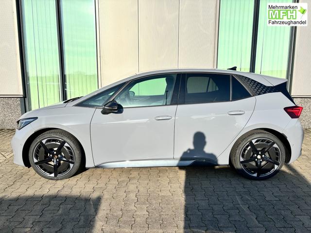 Cupra Born Basis 60 kWh, Systemleistung: 204PS, Reichweite WLTP: 428 km, 5 Jahre Garantie, 19"Alu, Climatronic, Winterpaket, Abgedunkelte Scheiben, NAVI 12,9", ACC, 360&deg; Kamera, Parkassistent inkl. PDC v/h, KESSY, Alarm, M-Lederlenkrad beheizt, Voll-LED-Scheinwerfer 