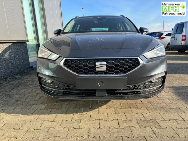 Seat Leon Sportstourer Style 1.5 TSI 115PS, MAGNETIC-GRAU-METALLIC, 5 Jahre Garantie, 16" ALU, MATRIX-LED, Privacy-Glas, Winter-Paket, 3-Zonen-Climatronic, ParkAssist, Parksensoren v/h, R&uuml;ckfahrkamera, Radio 10,4" + Full-Link, Tempomat, M-Lederlenkrad, variabler Ladeboden 