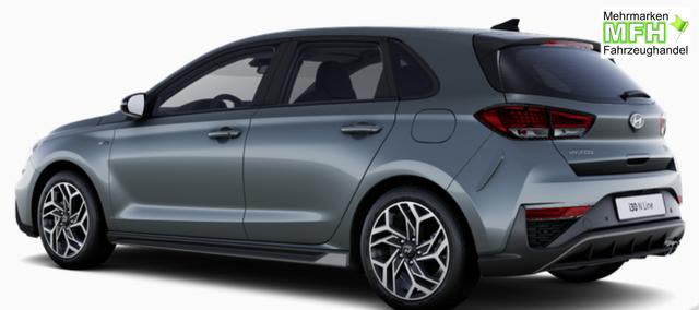Hyundai i30 Style Hatchback 1.0 T-GDI 115PS, 16" ALUFELGEN, SMART KEY, KLIMAAUTOMATIK, WINTERPAKET, Privacy-Glas, NAVIGATION 10,25", Parksensoren vorn/hinten, R&uuml;ckfahrkamera, BI-LED-Scheinwerfer, Tempomat, Alarmanlage, Reserverad 