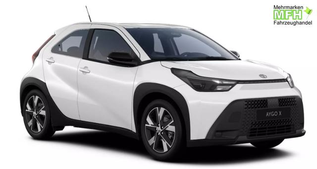 Toyota Aygo X Play 1.5 Hybrid 115PS CVT/AUTOMATIK, 3 Jahre Garantie, 17" Alufelgen, Sitzheizung, R&uuml;ckfahrkamera, Klimaautomatik, Audiosystem 9" + Smartphone-Integration, Lederlenkrad, ACC, ZV mit Fernbedienung 