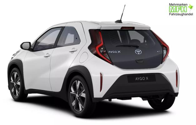 Toyota Aygo X Play 1.5 Hybrid 115PS CVT/AUTOMATIK, 3 Jahre Garantie, 17" Alufelgen, Sitzheizung, R&uuml;ckfahrkamera, Klimaautomatik, Audiosystem 9" + Smartphone-Integration, Lederlenkrad, ACC, ZV mit Fernbedienung 