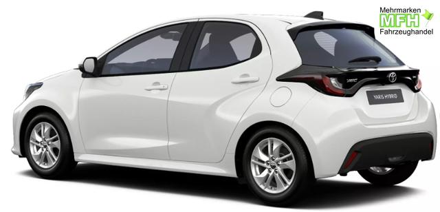 Toyota Yaris "Active / EU-Business" LIEFERUNG KOSTENLOS! 1.5 Hybrid 115PS CVT/AUTOMATIK, 3J. Garantie, 15" Alufelgen, Klimaautomatik, Sitzheizung, Lederlenkrad beheizt, R&uuml;ckfahrkamera, ACC, Radio 9" + Smartphone-Integration, Armlehne, ZV mit Fernbedienung 