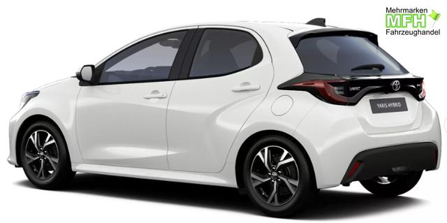 Toyota Yaris "Style inkl. Comfort-/Technology" LIEFERUNG KOSTENLOS! 1.5 Hybrid 115PS CVT/AUTOMATIK, 3J. Garantie, 16" Alu, PARKSENSOREN VO/HI, TOTER-WINKEL, SMART ENTRY, LED-Scheinwerfer, 7"Digitales Display, Privacy-Glas, Klimaautomatik, Sitzheizung, Lederlenkrad beheizt, R&uuml;ckfahrkamera, ACC, Radio 9" + Smartphone 