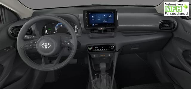 Toyota Yaris "Style inkl. Comfort-/Technology" LIEFERUNG KOSTENLOS! 1.5 Hybrid 115PS CVT/AUTOMATIK, 3J. Garantie, 16" Alu, PARKSENSOREN VO/HI, TOTER-WINKEL, SMART ENTRY, LED-Scheinwerfer, 7"Digitales Display, Privacy-Glas, Klimaautomatik, Sitzheizung, Lederlenkrad beheizt, R&uuml;ckfahrkamera, ACC, Radio 9" + Smartphone 