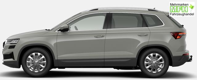 Skoda Karoq Selection 1.5 TSI 150PS DSG/AUTOMATIK, 5J GARANTIE, STAHL-GRAU, AHK SCHWENKBAR, LADEBODEN VAR, NAVI, ACC, PDC V/H + KAMERA, ELEKTR. HECKKLAPPE, KESSY, CHROM-PAKET, Virtual Cockpit, Telefonbox, 16" ALU, Climatronic, Sitzheizung, Lederlenkrad beheizt, Privacy-Glas 