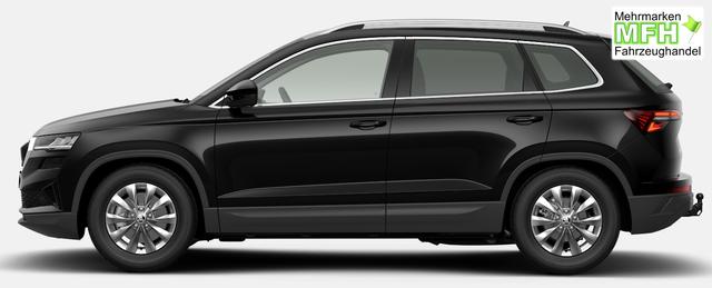 Skoda Karoq Selection 1.5 TSI 150PS DSG/AUTOMATIK, 5J GARANTIE, SCHWARZ-MET, AHK SCHWENKBAR, LADEBODEN VAR, NAVI, ACC, PDC V/H + KAMERA, ELEKTR. HECKKLAPPE, KESSY, CHROM-PAKET, Virtual Cockpit, Telefonbox, 16" ALU, Climatronic, Sitzheizung, Lederlenkrad beheizt, Privacy-Glas 