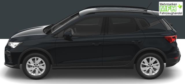 Seat Arona "Reference Plus" LIEFERUNG KOSTENLOS! 1.0 TSI 95PS, 5 Jahre Garantie, KLIMAANLAGE, Tempomat, M-Lederlenkrad, 16" Alufelgen, Parksensoren hinten, Radio 8,25"/Bluetooth, LED-Scheinwerfer/LED-R&uuml;ckleuchten, Nebelscheinwerfer, 4x elektr. Fensterheber, Dachreling, ZV mit Fernbedienung 