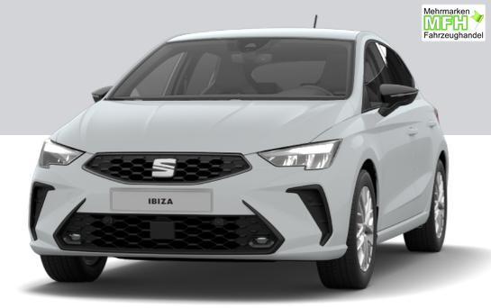Seat Ibiza "Reference Plus" LIEFERUNG KOSTENLOS! 1.0 TSI 95PS, 5 JAHRE GARANTIE, KLIMAANLAGE, 16" ALUFELGEN, Tempomat, Multifunktions-Lederlenkrad, Parksensoren hinten, Radio 8,25"/Bluetooth, LED-Scheinwerfer, LED-R&uuml;ckleuchten, Zentralverriegelung mit Fernbedienung 