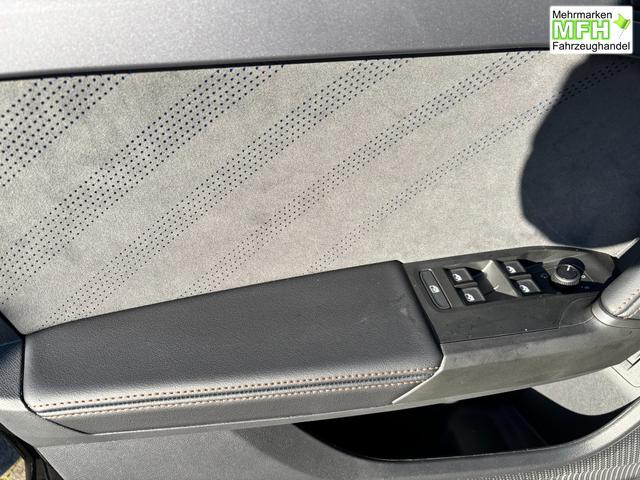 Cupra Leon Sportstourer Basis 1.5 TSI 150PS 6-Gang, 5J Garantie, SCHWARZ-METALLIC, MATRIX-LED, AHK SCHWENKBAR, EDGE-PAKET, DYNAMIC-DESIGN, Elektr. Heckklappe, Dachreling, 18" Alu, Voll-LED-Scheinwerfer, 3Z-Climatronic, ACC/Tempomat, Full Link, Parksensoren v/h, Privacy-Glas 