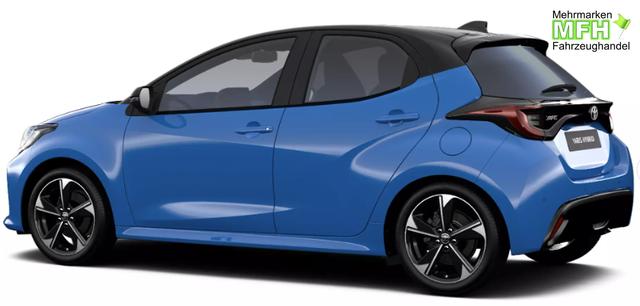 Toyota Yaris Style 1.5 Hybrid 130PS CVT/AUTOMATIK, 3J. Garantie, 17" Alu, Toter-Winkel, Privacy-Glas, 2-Z-Klimaautomatik, Sitzheizung, Lederlenkrad beheizt, Parksensoren vorn/hinten, R&uuml;ckfahrkamera, Digitales Cockpit, ACC, Radio 9" + Smartphone-Integration, Armlehne 