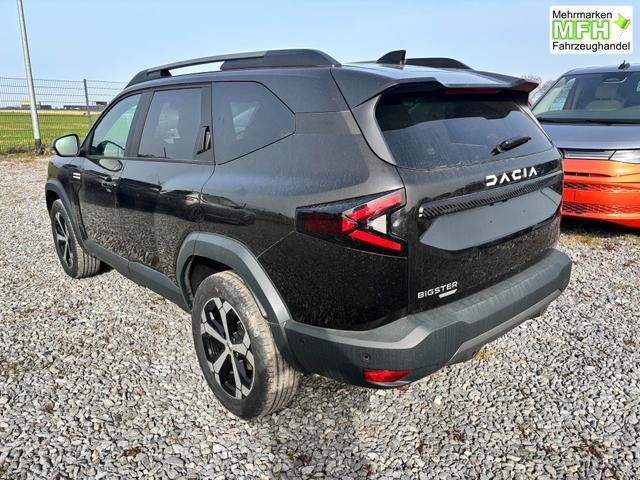 Dacia Bigster Journey hybrid 155 (FULL-HYBRID) (Benzin+Elektro) AUTOMATIK, SCHWARZ-MET + WINTER-PAKET (Vordersitze, Lenkrad, Frontscheibe beheizt) PARKING (Toter-Winkel, 360&deg;Kamera, Parksensoren vorn/hinten), Klimaautomatik, Privacy, NAVI, ELEK. HECKKLAPPE, 18" Alu, ACC 