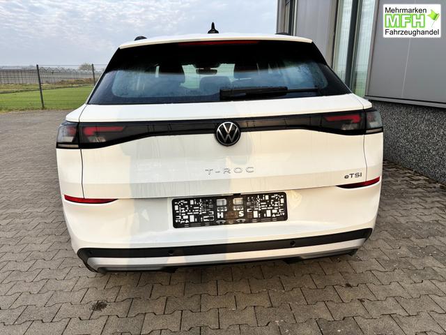 Volkswagen T-Roc Trend 1.5 eTSI mild-hybrid 116PS DSG (AUTOMATIK), Climatronic, Parksensoren vorne/hinten, Radio 10,3" + Wireless App-Connect, Toter-Winkel-Warner, Tempomat, M-Lederlenkrad, Armlehne vorn, LED-Scheinwerfer, Dachreling 