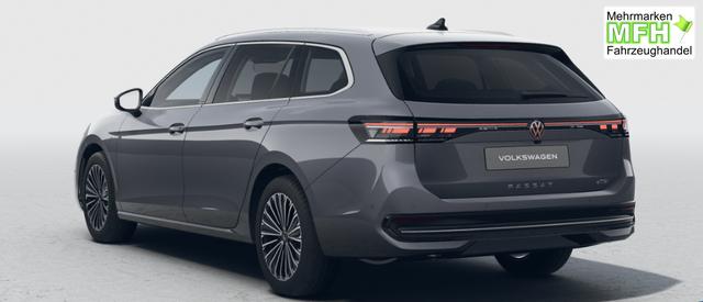 Volkswagen Passat Variant Elegance 1.5 eTSI 150PS DSG, Metallic, 17" Alu, Leder Varenna/Massage/ergoSitze, Head-up-Display, NAVI 15", Privacy-Glas, Elektr. Heckklappe, 3Z-Climatronic, IQ LIGHT MATRIX, Sitzheizung, M-Lederlenkrad beheizt, ACC, Alarm, Park Assist, PDC, R-Kamera, Keyless 