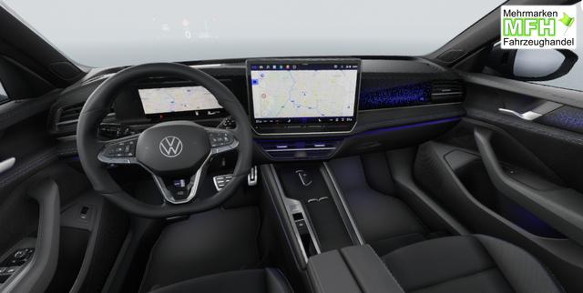 Volkswagen Passat Variant R-Line 1.5 eTSI 150PS DSG, Metallic, 18" Alu, Leder Varenna/Massage/ergoSitze, Head-up-Display, NAVI 15", Privacy-Glas, Elektr. Heckklappe, 3Z-Climatronic, IQ LIGHT MATRIX, Sitzheizung, Sport-M-Lederlenkrad beheizt, ACC, Alarm, Park Assist, PDC, R-Kamera, Keyles 
