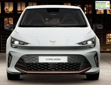 Cupra Born Plus NEUWAGEN OHNE TAGESZULASSUNG (BAFA-F&Auml;HIG) 5 Jahre Garantie, 19" Alu, Climatronic, Parksensoren vo/hi, ACC Adaptiver Tempomat, Media System 12,9" + Full-Link, Vorbereitung AHK, LED-Scheinwerfer, Blind Spot Sensor 