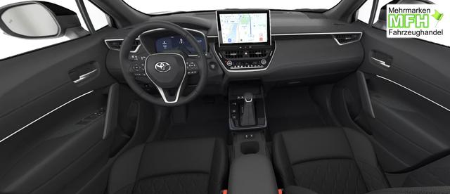 Toyota Corolla Teamplayer 1.8 Hybrid 140PS CVT/AUTOMATIK, 3 Jahre Garantie, 18" ALU, Elektr. Heckklappe, Privacy-Glas, Sitzheizung, Lederlenkrad beheizt, Klimaautomatik, Parksensoren, R&uuml;ckfahrkamera, Cloud-Navi, Smartphone-Integration, Adaptiver Tempomat, Toter-Winkel-Warner 
