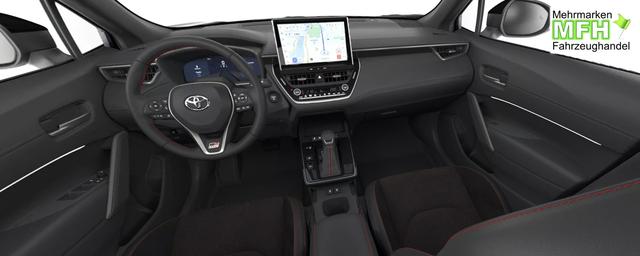 Toyota Corolla GR Sport 2.0 Hybrid AWD-i ALLRAD 180PS CVT/AUTOMATIK, 3 Jahre Garantie, 19" ALU, Elektr. Heckklappe, Privacy-Glas, Sitzheizung, Lederlenkrad beheizt, Klimaautomatik, PDC+R&uuml;ckfahrkamera, Cloud-Navigationsfunktion, Adaptiver Tempomat, Toter-Winkel-Warner 
