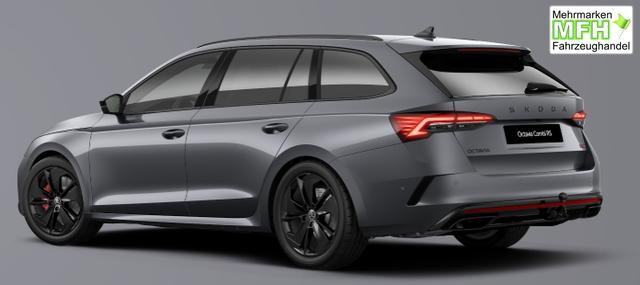 Skoda Octavia Combi RS 2.0 TSI 265PS DSG, 5 JAHRE GARANTIE, Graphite-Grau, ANH&Auml;NGERKUPPLUNG, 18"Alu, MATRIX-LED, NAVI, Elektr. Heckklappe, ACC, Kessy, Alarm, Climatronic, ParkAssist, PDC, Kamera, Sitzheizung, Privacy-Glas, Netztrennwand, Virtual Cockpit 10" 