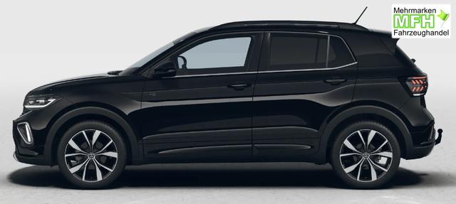 Volkswagen T-Cross R-Line Limited 1.5 TSI 150PS DSG, Deep-Black-Metallic, 5 JAHRE GARANTIE, ANH&Auml;NGERKUPPLUNG, CLIMATRONIC, SITZHEIZUNG, 18" Alu, MATRIX-LED, Adaptiver Tempomat ACC, Parksensoren, R&uuml;ckfahrkamera, Keyless, Abgedunkelte Scheiben, Radio "Ready2Discover" + App-Connect 