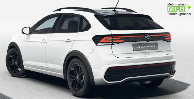 Volkswagen Taigo R-Line Limited 1.0 TSI 115PS DSG/AUTOMATIK, PURE-WHITE/DACH SCHWARZ, DESIGN-PACK BLACK, CLIMATRONIC, SITZHEIZUNG, 18" Alu, LED-MATRIX IQ LIGHT, Keyless, Sicht-Paket, R&uuml;ckfahrkamera, Parksensoren vo/hi, Abgedunkelte Scheiben, Radio Ready2Discover/App-Connect, Sportsitze 