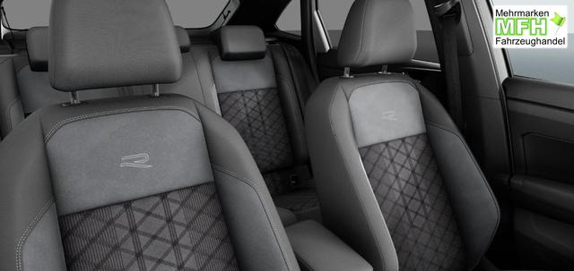 Volkswagen Taigo R-Line Limited 1.0 TSI 115PS DSG/AUTOMATIK, PURE-WHITE/DACH SCHWARZ, DESIGN-PACK BLACK, CLIMATRONIC, SITZHEIZUNG, 18" Alu, LED-MATRIX IQ LIGHT, Keyless, Sicht-Paket, R&uuml;ckfahrkamera, Parksensoren vo/hi, Abgedunkelte Scheiben, Radio Ready2Discover/App-Connect, Sportsitze 