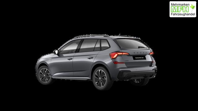 Skoda Kamiq Monte Carlo 1.5 TSI 150PS DSG (AUTOMATIK), Grau-Met, PANORAMDACH, MATRIX-LED, SITZHEIZUNG, Sport-M-Lederlenkrad beheizt, SunSet, 2Z-Climatronic, Parksensoren vorn/hinten, R&uuml;ckfahrkamera, Kessy, Radio 8,25"+SmartLink, Virtual Cockpit, 17" Alu, Tempomat 