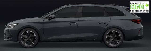 Cupra Leon Sportstourer Basis 1.5 eTSI 150PS DSG (AUTOMATIK), Fjord-Blau, 18" Alu Garbi, Sitzheizung, M-Lederlenkrad beheizt, Parksensoren vorne und hinten, Adaptiver Tempomat, 3-Zonen-Climatronic, Radio 12,9" + Full Link (Navi-Funktion &uuml;ber Smartphone), Elektr. Heckklappe 