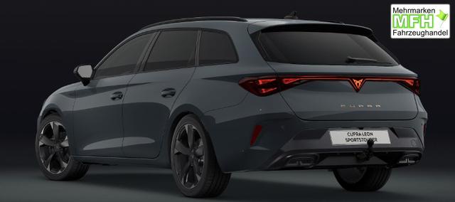 Cupra Leon Sportstourer Basis 1.5 eTSI 150PS DSG (AUTOMATIK), Fjord-Blau, ANH&Auml;NGERKUPPLUNG, ELEKTR. HECKKLAPPE, KESSY, ALARM, R&Uuml;CKFAHRKAMERA, 18" Alu, Sitzheizung, M-Lederlenkrad beheizt, Parksensoren vorne und hinten, Adaptiver Tempomat, 3-Zonen-Climatronic, Radio 12,9" + Full Link 