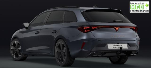 Cupra Leon Sportstourer Basis 1.5 eTSI 150PS DSG (AUTOMATIK), Grau-MET, MATRIX-LED, NAVI, INTELLIGENT-DRIVE-PAKET, ANH&Auml;NGERKUPPLUNG, ELEKTR. HECKKLAPPE, KESSY, ALARM, R&Uuml;CKFAHRKAMERA, 18" Alu, Sitzheizung, M-Lederlenkrad beheizt, Parksensoren vorne und hinten, 3Z-Climatronic 