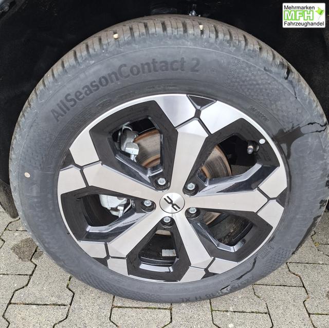 Dacia Duster Journey hybrid-G 150 (Benzin+LPG) 4x4 (ALLRAD) AUTOMATIK, GRAU-MET+WINTER-PAKET (Vordersitze/Lenkrad/Frontscheibe beheizt) + PARKING-PAKET (Toter-Winkel-Assistent, 360&deg;-Kamera, Parksensoren vorn), hinten, Klimaautomatik, Tempomat, NAVI, 18" ALU 