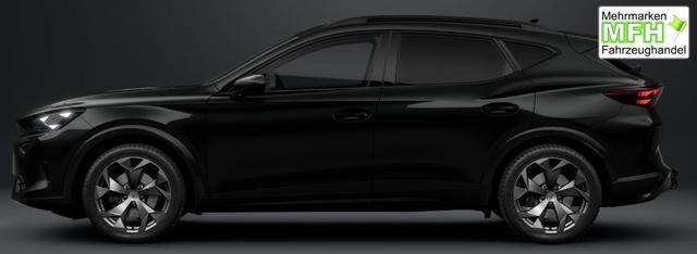 Cupra Formentor Basis 1.5 eTSI 150PS DSG (AUTOMATIK), ANH&Auml;NGERKUPPLUNG, KESSY, ALARM, R&Uuml;CKFAHRKAMERA, ELEKTR. HECKKLAPPE, 18" Alu, Sitzheizung, M-Lederlenkrad beheizt, 3-Zonen-Climatronic, Parksensoren vorne/hinten, ACC-Tempomat, Digitales Cockpit 10", Radio 12,9"+Full-Link 