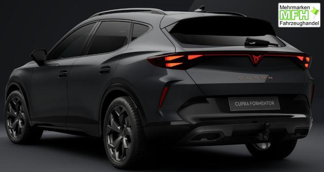 Cupra Formentor Basis 1.5 eTSI 150PS DSG (AUTOMATIK), ANH&Auml;NGERKUPPLUNG, KESSY, ALARM, R&Uuml;CKFAHRKAMERA, ELEKTR. HECKKLAPPE, 18" Alu, Sitzheizung, M-Lederlenkrad beheizt, 3-Zonen-Climatronic, Parksensoren vorne/hinten, ACC-Tempomat, Digitales Cockpit 10", Radio 12,9"+Full-Link 