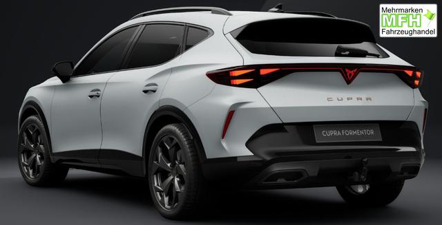 Cupra Formentor Basis 1.5 eTSI 150PS DSG (AUTOMATIK), ANH&Auml;NGERKUPPLUNG, KESSY, ALARM, R&Uuml;CKFAHRKAMERA, ELEKTR. HECKKLAPPE, 18" Alu, Sitzheizung, M-Lederlenkrad beheizt, 3-Zonen-Climatronic, Parksensoren vorne/hinten, ACC-Tempomat, Digitales Cockpit 10", Radio 12,9"+Full-Link 