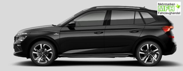 Skoda Kamiq Monte Carlo 1.5 TSI 150PS DSG, 5J GARANTIE, 18"ALU, METALLIC, ELE. HECKKLAPPE, ANH&Auml;NGERKUPPLUNG, BEH. FRONTSCHEIBE, MATRIX-LED, PANORAMADACH, Sitzheizung, Lenkradhzg, Ladeboden, ACC, SIDE Assist, Virtual Cockpit 10", Parksensoren, Kamera, KESSY, Privacy, Climatronic 
