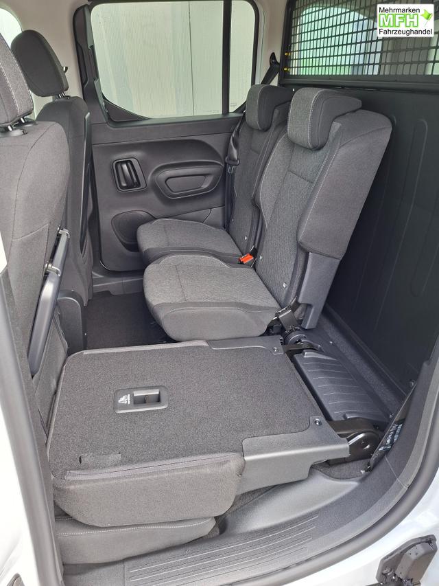 Opel Combo N1 Edition 1.5 Diesel 130PS AUTOMATIK, 5-Sitzer, Karbon-Schwarz Metallic, NAVI, Parksensoren hinten, R&uuml;ckfahrkamera, KEYLESS, 2-Zonen-Klimaautomatik, Schiebet&uuml;re links/rechts, 16" Alu, Abgedunkelte Scheiben Tempomat, IntelliLux Matrix-Licht 