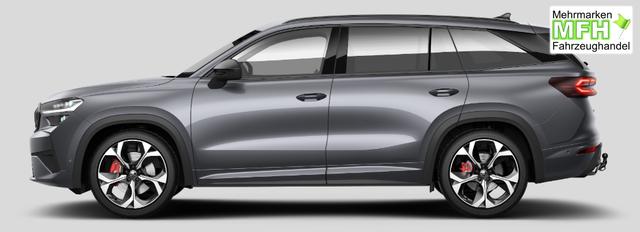 Skoda Kodiaq RS 2.0 TSI 265PS 4x4 DSG, 5J GARANTIE, STANDHEIZUNG, PANORMADACH, HEAD-UP, 20"Alu, ANH&Auml;NGERKUPPLUNG, NAVI, DCC PLUS, CANTON SOUND, BEH. FRONTSCHEIBE, MATRIX-LED, KESSY, Alarm, ELEK. HECKKLAPPE, SHZ v/h, Privacy-Glas, ACC, PDC AREA VIEW, 3Z-Climatronic 