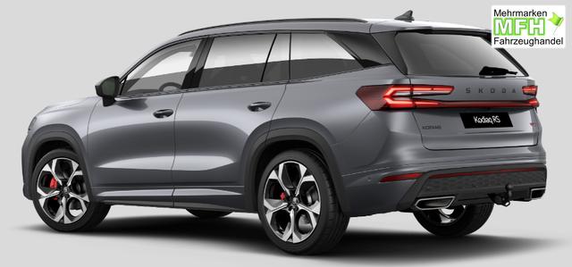 Skoda Kodiaq RS 2.0 TSI 265PS 4x4 DSG, 5J GARANTIE, STANDHEIZUNG, PANORMADACH, HEAD-UP, 20"Alu, ANH&Auml;NGERKUPPLUNG, NAVI, DCC PLUS, CANTON SOUND, BEH. FRONTSCHEIBE, MATRIX-LED, KESSY, Alarm, ELEK. HECKKLAPPE, SHZ v/h, Privacy-Glas, ACC, PDC AREA VIEW, 3Z-Climatronic 