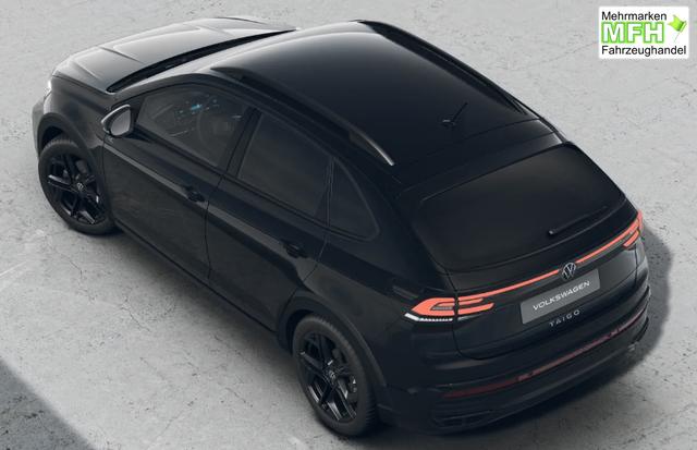 Volkswagen Taigo R-Line Limited 1.0 TSI 115PS, 5JAHRE GARANTIE, 18" Alu, CLIMATRONIC, SITZHEIZUNG, DEEP-BLACK PERLEFFEKT, LED-MATRIX-Scheinwerfer IQ LIGHT, Keyless, Sicht-Paket, R&uuml;ckfahrkamera, Parksensoren vo/hi, Abgedunkelte Scheiben, Radio Ready2Discover/App-Connect, Sportsitze 
