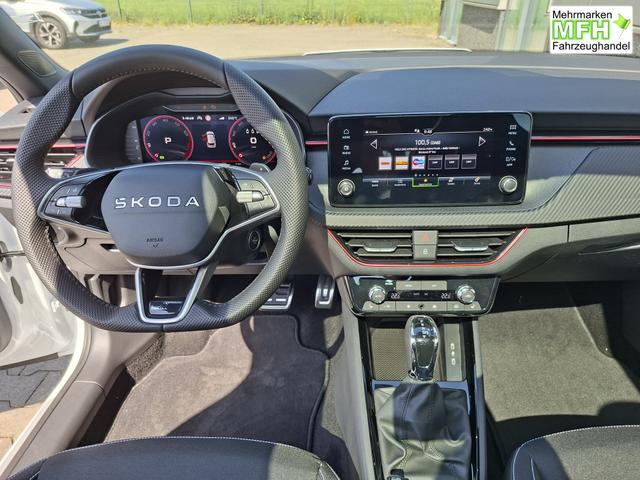 Skoda Kamiq Monte Carlo 1.5 TSI 150PS DSG (AUTOMATIK), Grau-Met, PANORAMDACH, MATRIX-LED, SITZHEIZUNG, Sport-M-Lederlenkrad beheizt, SunSet, 2Z-Climatronic, Parksensoren vorn/hinten, R&uuml;ckfahrkamera, Kessy, Radio 8,25"+SmartLink, Virtual Cockpit, 17" Alu, Tempomat 