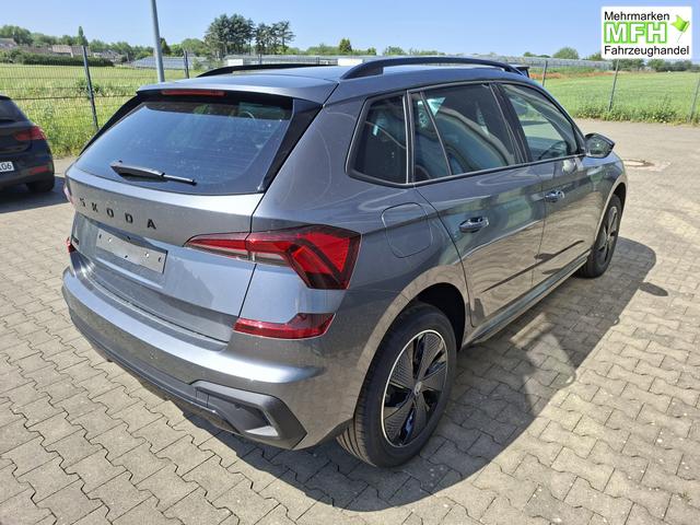 Skoda Kamiq Monte Carlo 1.5 TSI 150PS DSG (AUTOMATIK), Grau-Met, PANORAMDACH, MATRIX-LED, SITZHEIZUNG, Sport-M-Lederlenkrad beheizt, SunSet, 2Z-Climatronic, Parksensoren vorn/hinten, R&uuml;ckfahrkamera, Kessy, Radio 8,25"+SmartLink, Virtual Cockpit, 17" Alu, Tempomat 