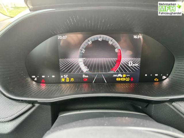 Skoda Fabia Extra Plus 1.0 TSI 116PS, 5 Jahre Garantie, BLACK-MAGIC METALLIC, CLIMATRONIC, BEHEIZTE FRONTSCHEIBE, SITZHEIZUNG, M-Lederlenkrad BEHEIZT, 15" ALU, Parksensoren hinten, R&uuml;ckfahrkamera, Infotainment 8", Virtual Cockpit, Tempomat, NSW, Wireless SmartLink 