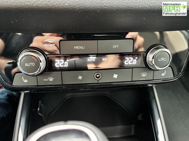 Skoda Fabia Extra Plus 1.0 TSI 116PS, 5 Jahre Garantie, BLACK-MAGIC METALLIC, CLIMATRONIC, BEHEIZTE FRONTSCHEIBE, SITZHEIZUNG, M-Lederlenkrad BEHEIZT, 15" ALU, Parksensoren hinten, R&uuml;ckfahrkamera, Infotainment 8", Virtual Cockpit, Tempomat, NSW, Wireless SmartLink 