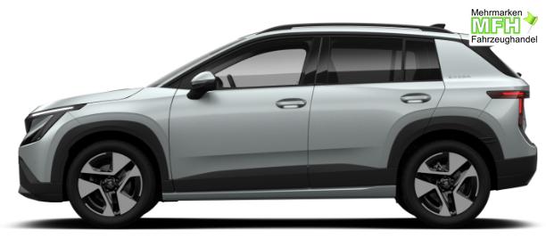 Skoda Epiq Essence 35, 115PS 38,5 kWh, 5 Jahre Garantie (8J auf Batterie), Climatronic, Infotainment 13,1" + Smartlink, Parksensoren hinten, ACC, Side Assist, M-Lederlenkrad, Dachreling 