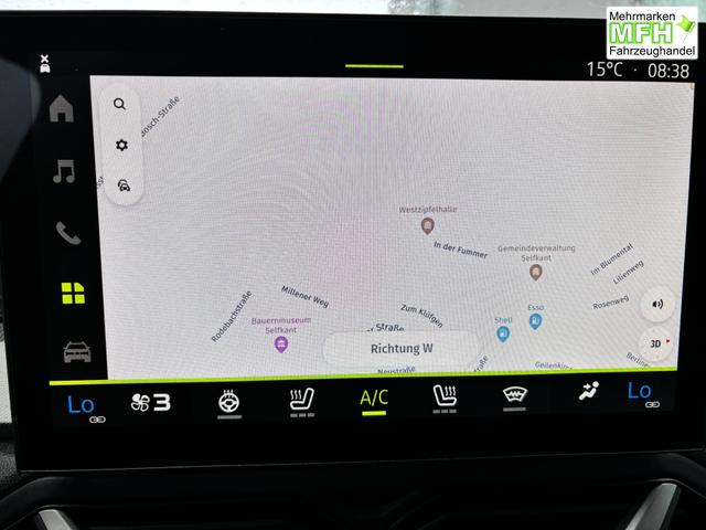 Dacia Bigster Journey FULL-HYBRID 155 (Benzin+Elektro), BLAU-METALLIC/DACH SCHWARZ, BEHEIZTE FRONTSCHEIBE, SITZHEIZUNG, LENRADKRADHEIZUNG, TOTER-WINKEL-ASSISTENT, PARKSENSOREN VORN/HINTEN, MULTIVIEW-KAMERA, 18" ALUFELGEN, PRIVACY-GLAS, NAVIGATION, ELEKTR. HECKKLAPPE, ACC 