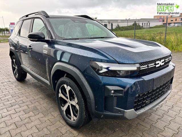 Dacia Bigster Journey FULL-HYBRID 155 (Benzin+Elektro), BLAU-METALLIC/DACH SCHWARZ, BEHEIZTE FRONTSCHEIBE, SITZHEIZUNG, LENRADKRADHEIZUNG, TOTER-WINKEL-ASSISTENT, PARKSENSOREN VORN/HINTEN, MULTIVIEW-KAMERA, 18" ALUFELGEN, PRIVACY-GLAS, NAVIGATION, ELEKTR. HECKKLAPPE, ACC 