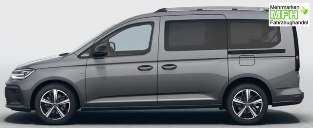 Volkswagen Caddy Maxi Style 1.5 TSI 115PS DSG (MAXI, 7-SITZER, LANGER RADSTAND), 17" Alu/GANZJAHRESREIFEN, Beh. Frontscheibe, Sitzheizung, Keyless, Privacy-Glas, Alarm, ParkAssist, Parksensoren vorn/hinten, R&uuml;ckfahrkamera, Dachreling, ACC, 2Z-Climatronic, Radio 12,9/AppConnect, LED 