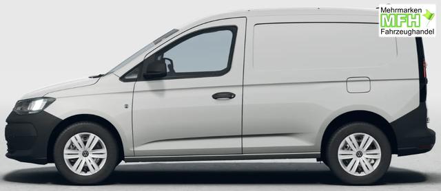 Volkswagen Caddy Cargo Basis 2.0 TDI 122PS DSG/AUTOMATIK, KURZER Radstand, 2-Zonen-Climatronic, Parksensoren vorn/hinten, Tempomat, Radio Ready2Discover 12,9" + App-Connect, M-Lederlenkrad, Vorbereitung AHK, Trennwand, Schiebet&uuml;r rechts, Heckfl&uuml;gelt&uuml;ren, Digital Cockpit Pro 